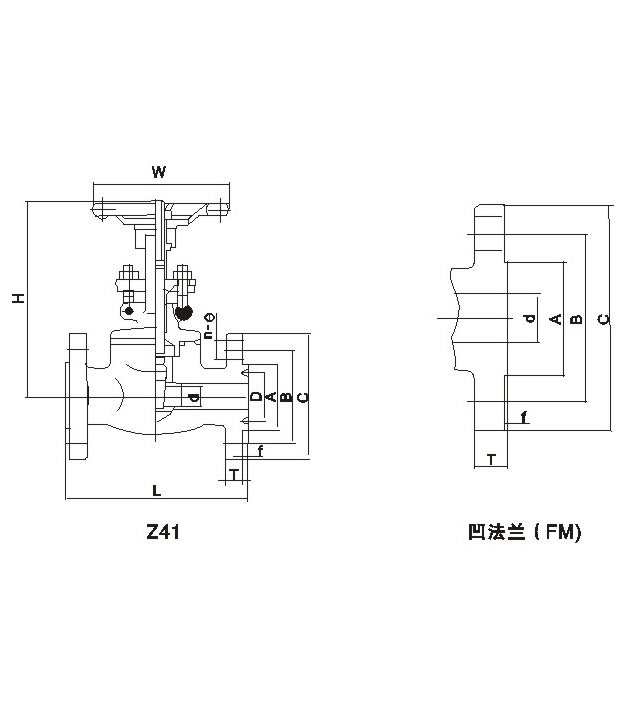 法兰闸阀